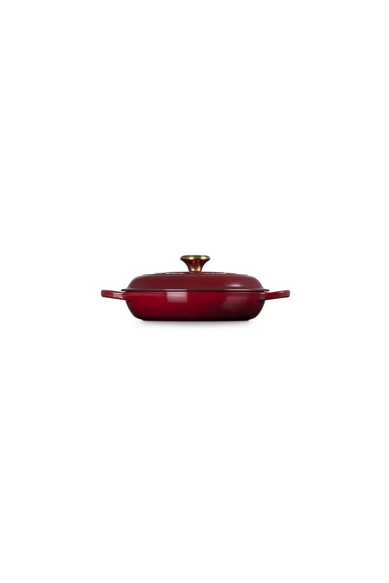 Le Creuset Casserole Campagnard Garnet 26cm - 2.2L