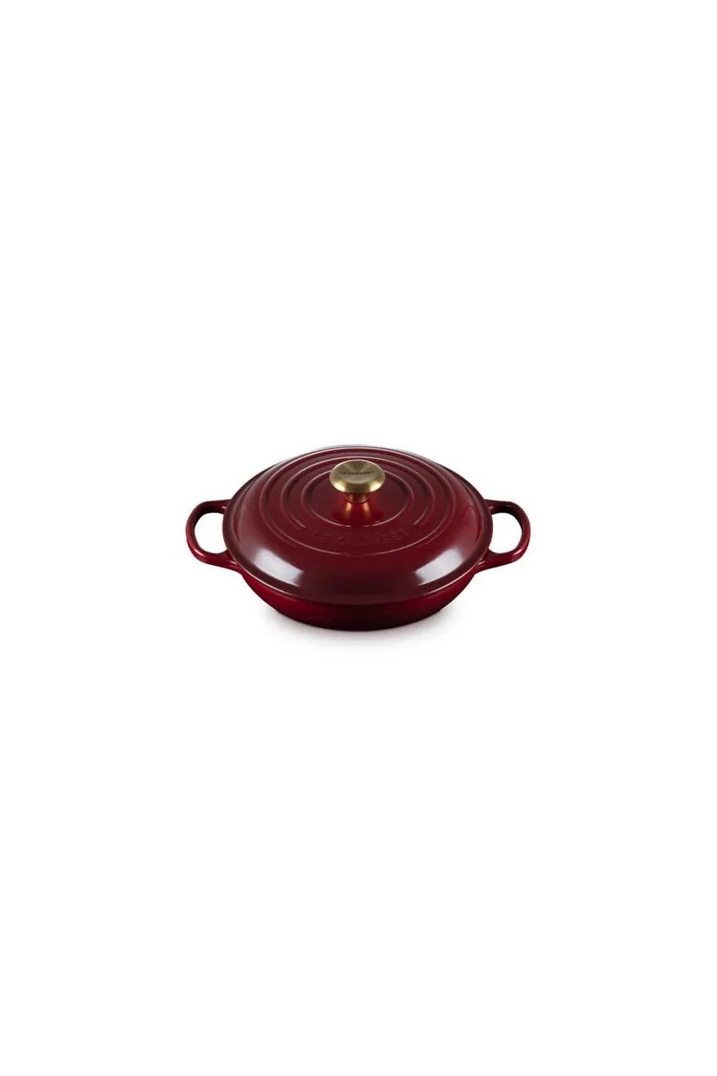 Le Creuset Casserole Campagnard Garnet 26cm - 2.2L