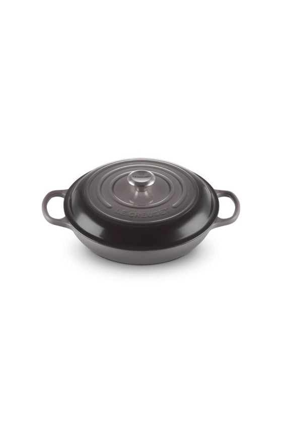 Le Creuset Braadpan Campagnard Flint 26cm - 2.2L