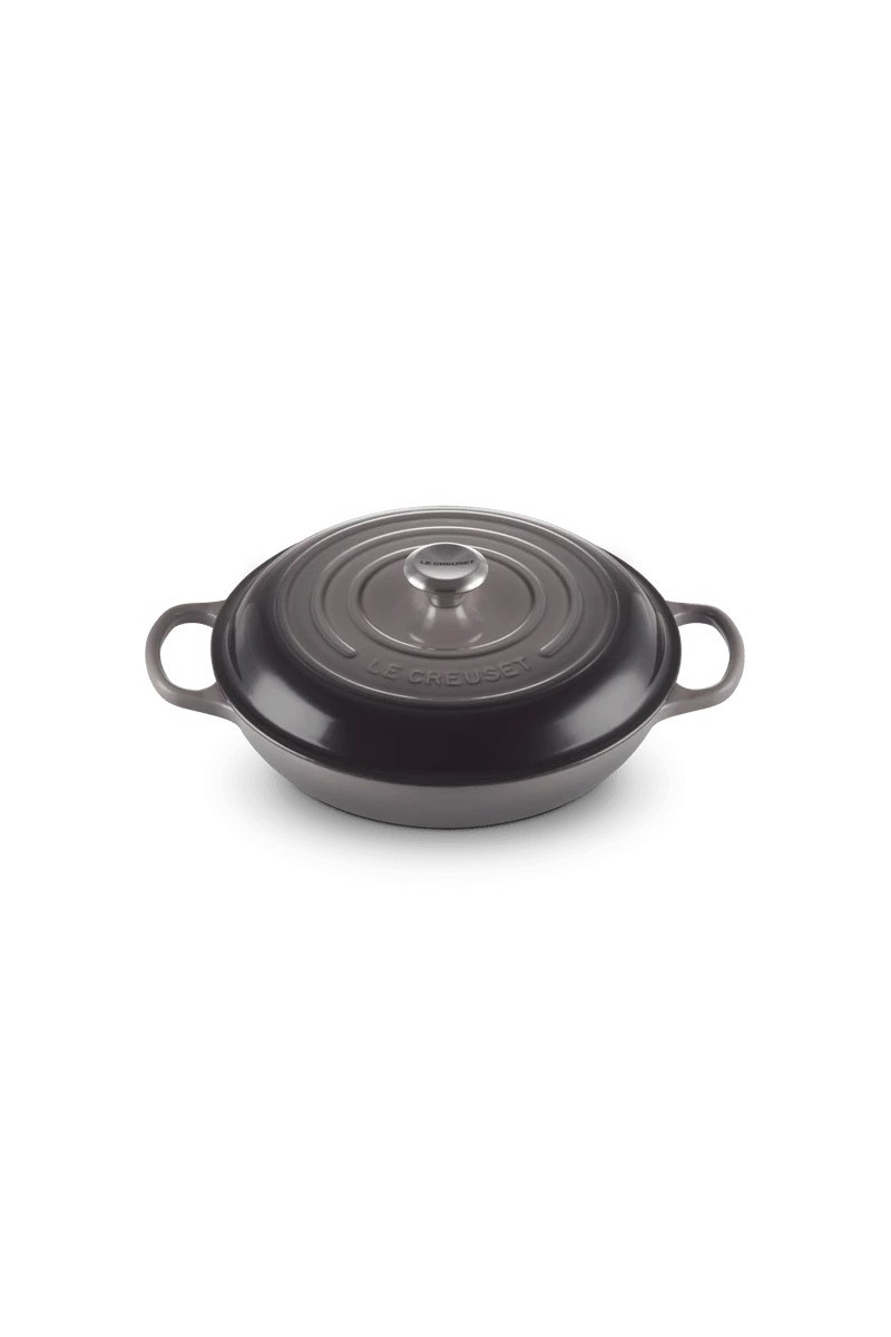 Le Creuset Braadpan Campagnard Flint 26cm - 2.2L