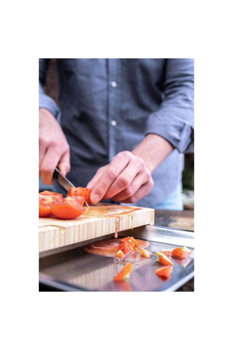 Zwilling BBQ Snijplank met RVS lade