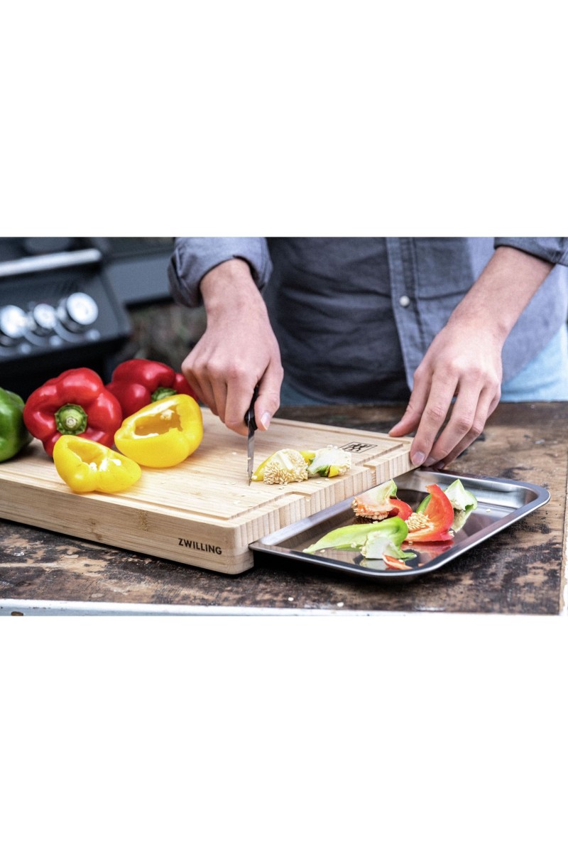 Zwilling BBQ Snijplank met RVS lade