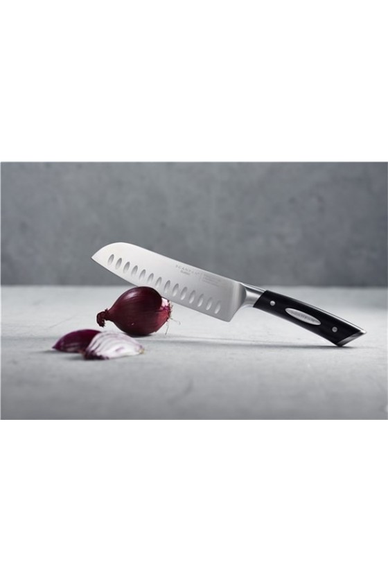 SCANPAN 18cm santoku knife with dimples - Classic