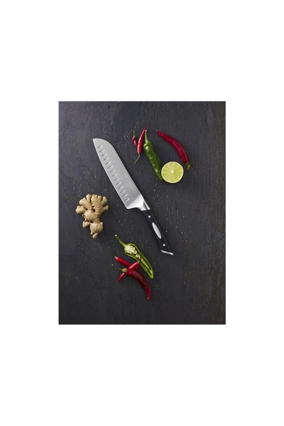 SCANPAN 18cm santokumes met kuiltjes - Classic