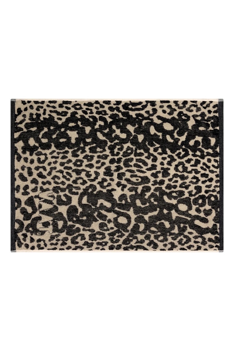 Dish gift set leopard 1 black / sand / gold