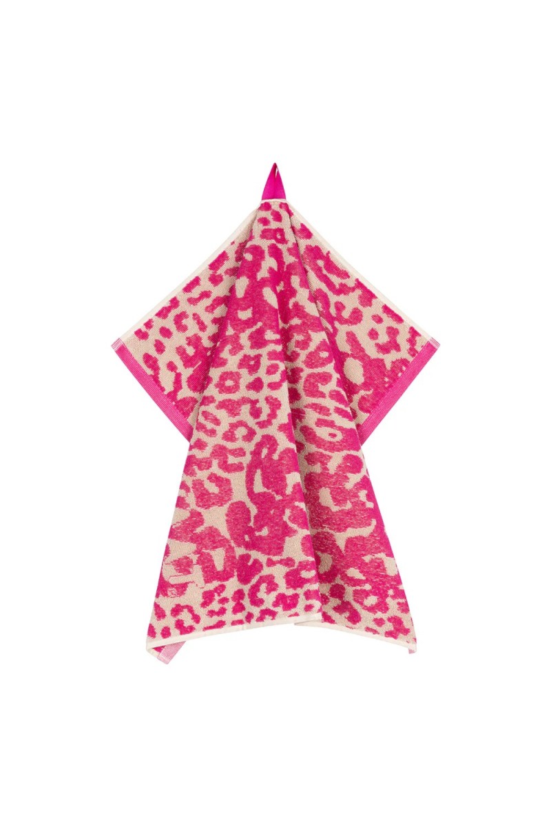 Dish gift set leopard 1 pink / sand