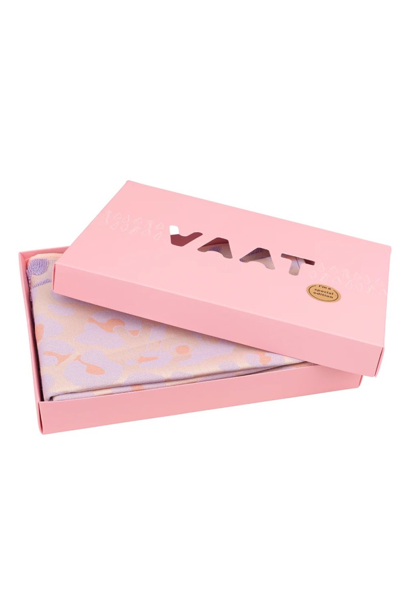 Vaat gift set leopard 2 lila / peach