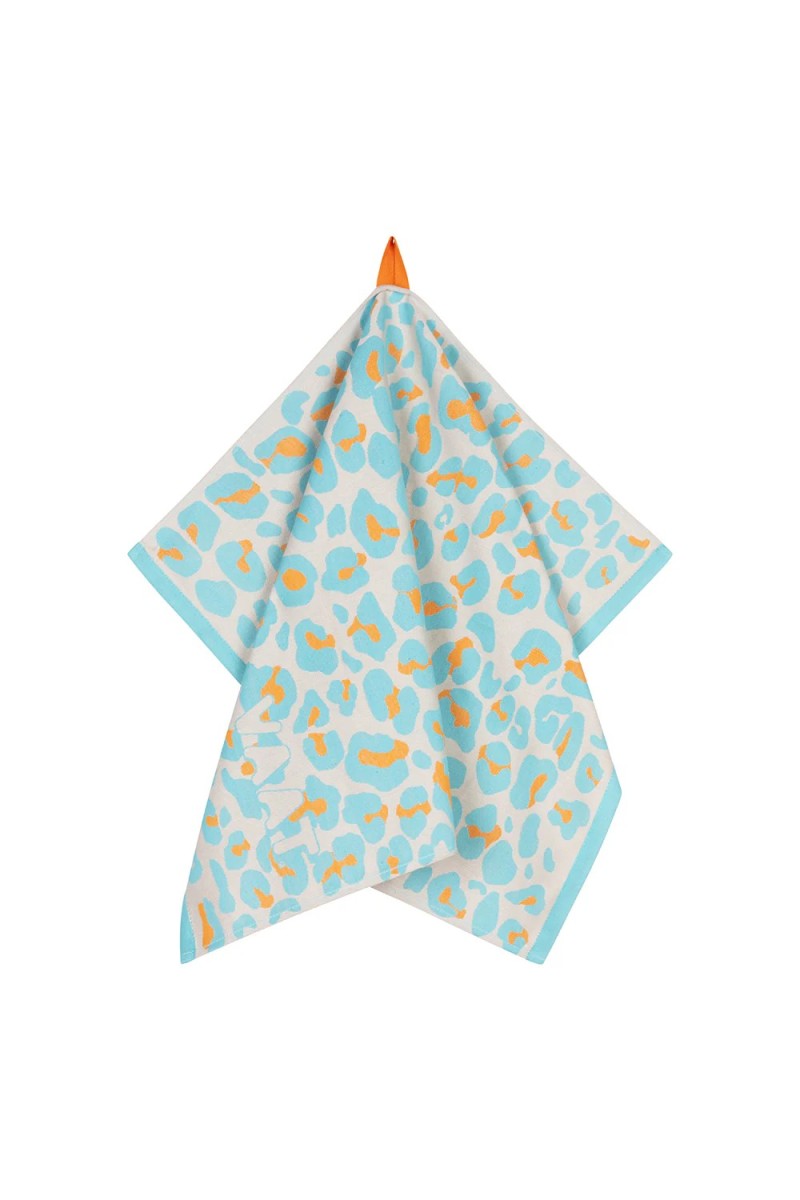 Vaat gift set leopard 2 turquoise / hermes oranje