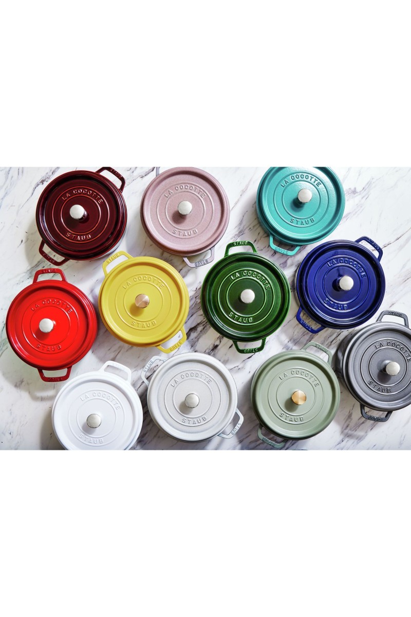 Staub La Cocotte Cocotte 24 cm and 3.7 l, Round, Lemon