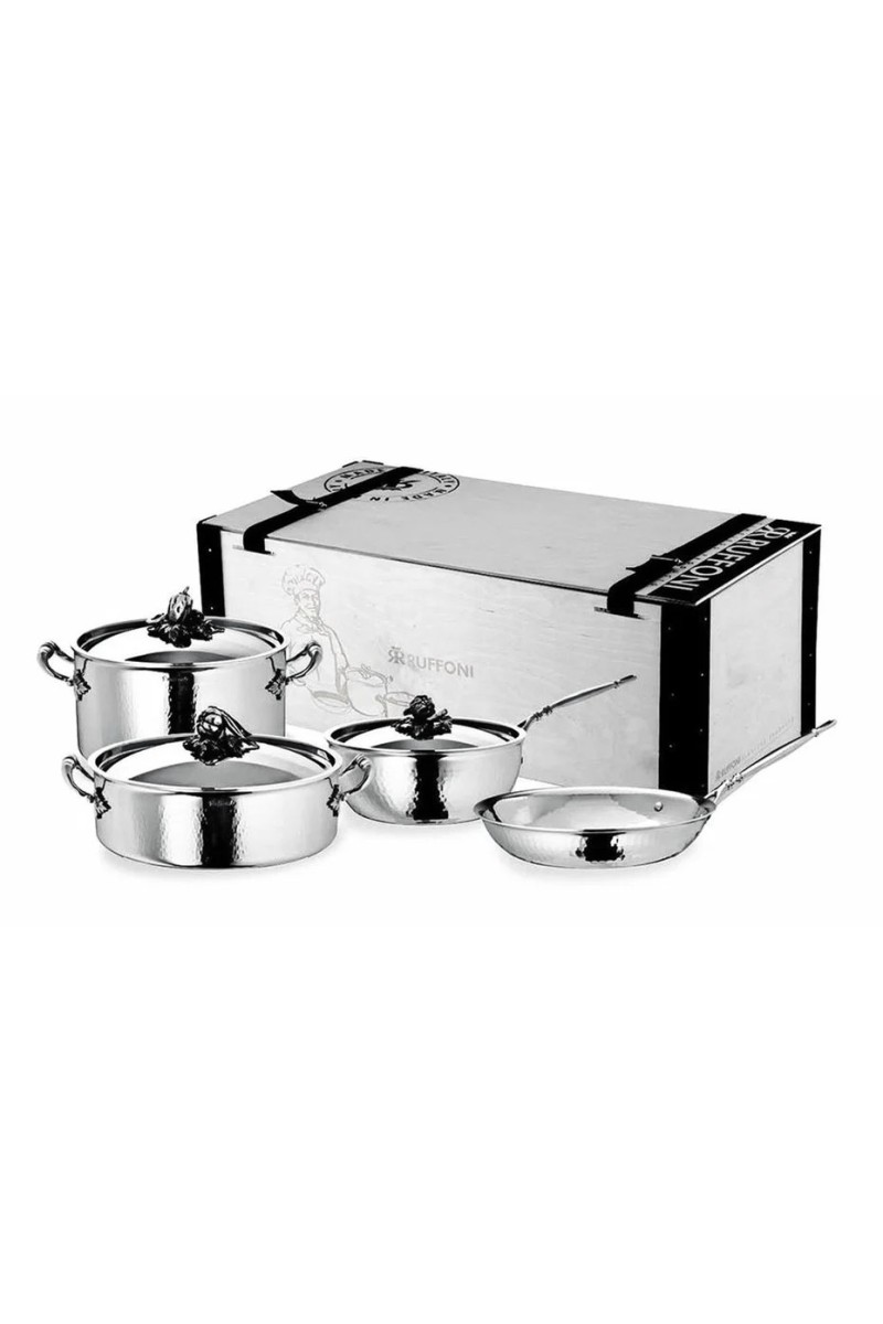 Ruffoni Opus Prima 4-Piece Cookware Set