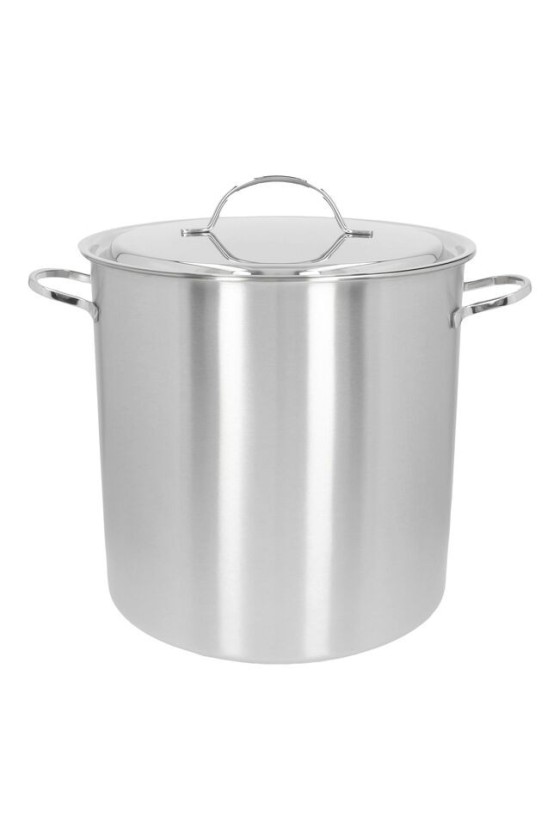 Demeyere Resto 3 hoge kookpan met deksel 30cm