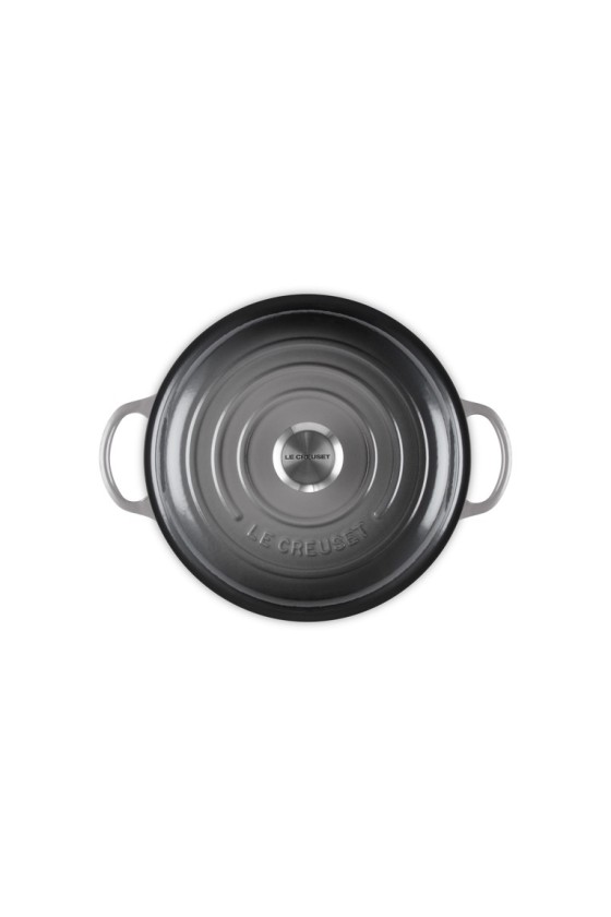 Le Creuset Marmite met Hoge Deksel Flint 26cm