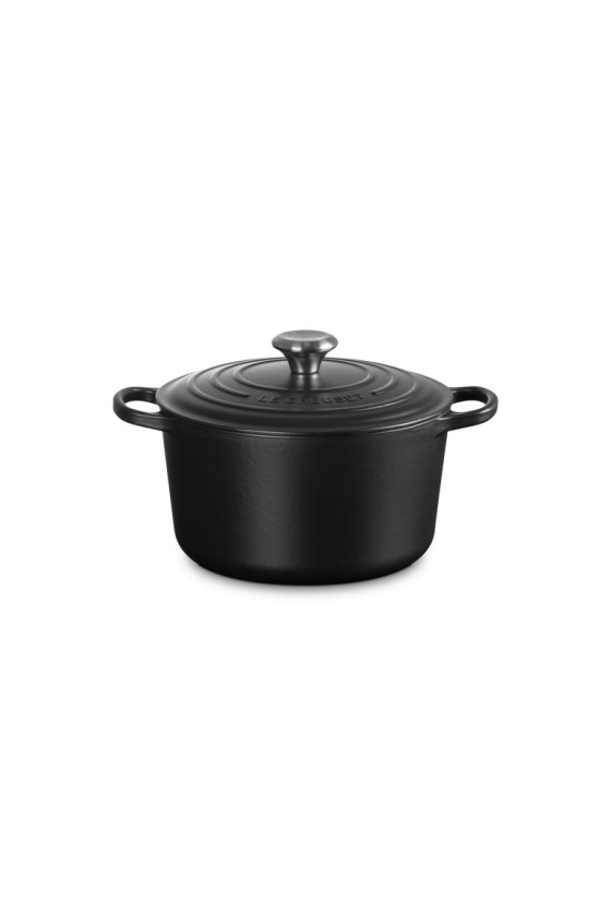 Le Creuset Dutch Oven Tall Matte Black 24cm - 5L