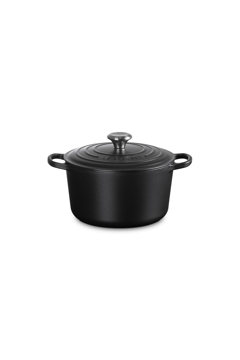 Le Creuset Braadpan Hoog Mat Zwart 24cm - 5L