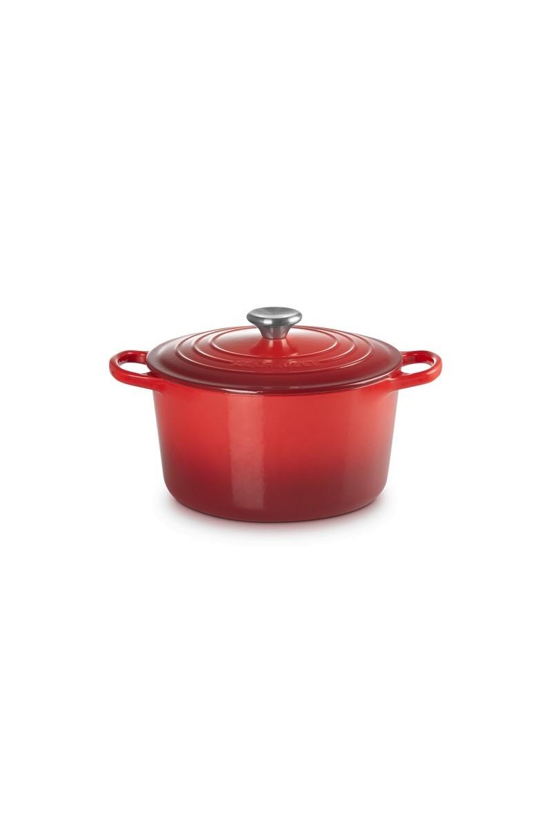 Le Creuset Braadpan Hoog Kersenrood 24cm - 5L
