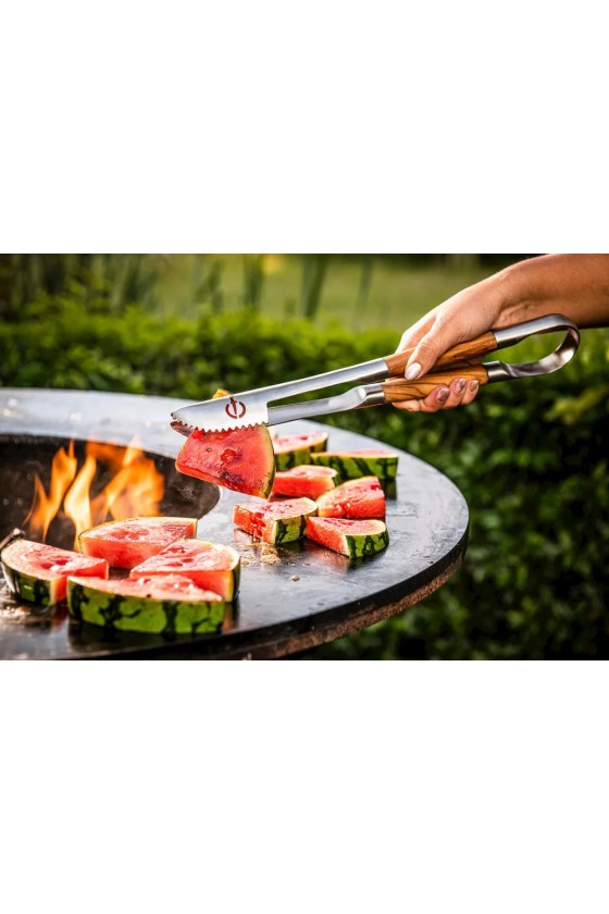 Forged BBQ Tongs XL