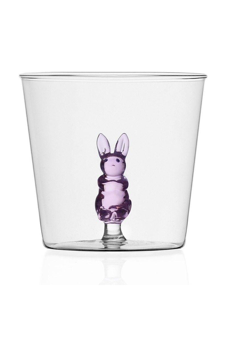 Ichendorf Animal Farm Glas Zonder Voet met Konijn