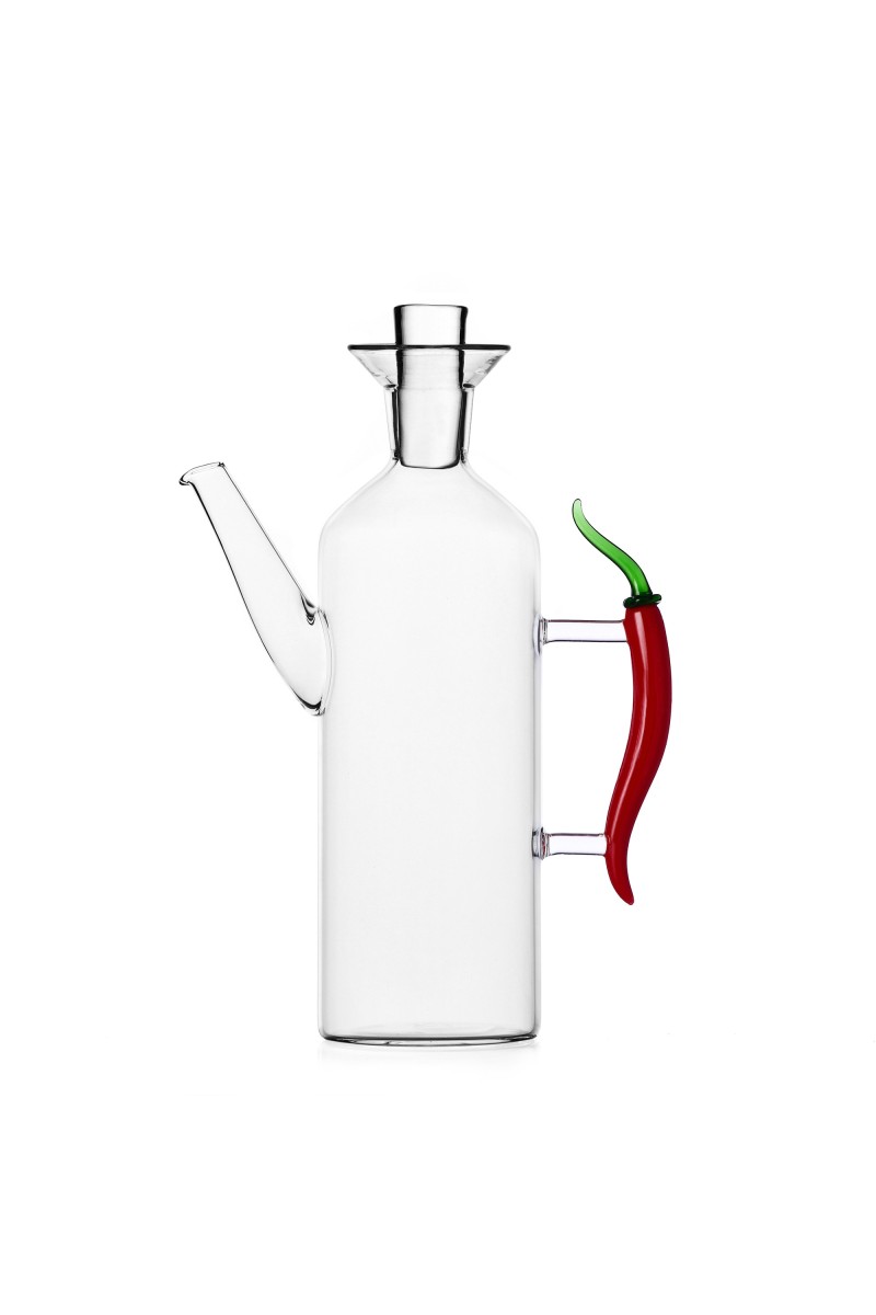 Ichendorf Vegetables Large Oil Bottle with Chili Pepper Handle