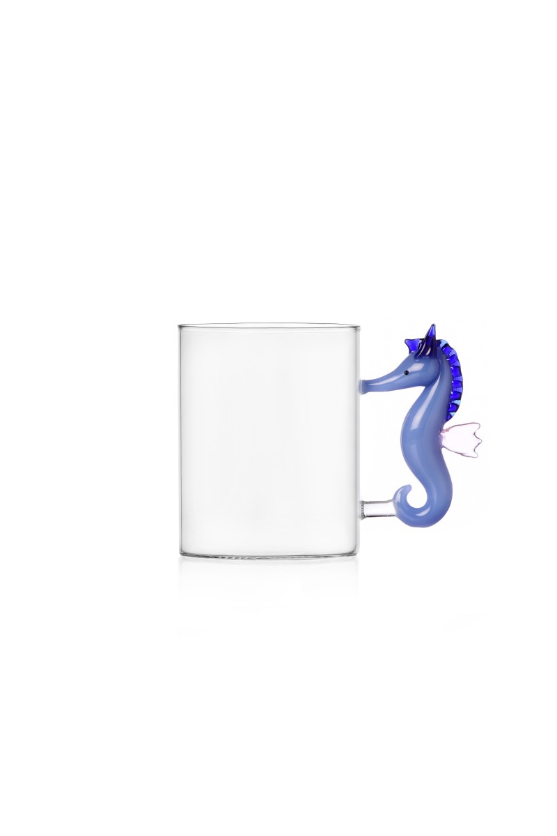 Ichendorf Marine Garden Mug with Seahorse with Pink Fin