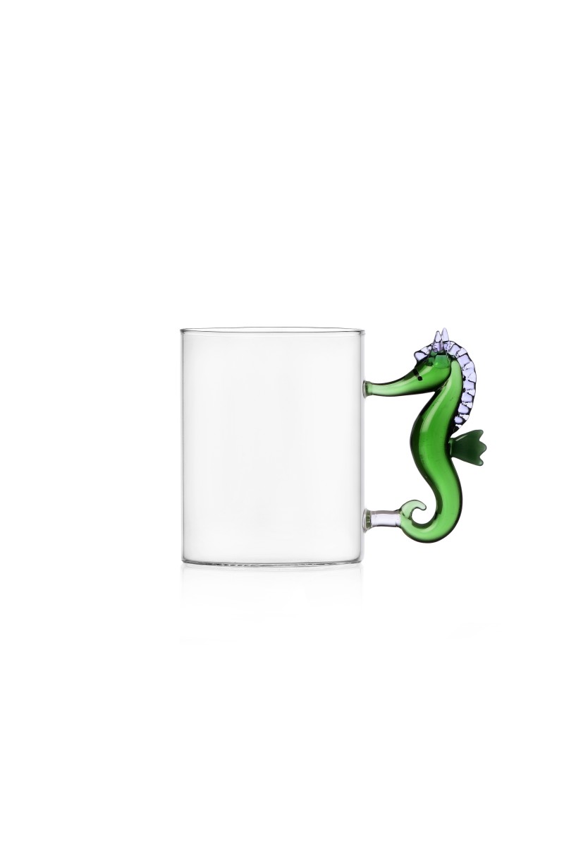 Ichendorf Marine Garden Mug with Green Seahorse