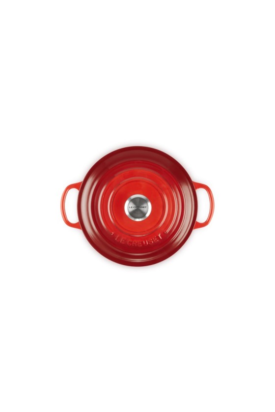 Le Creuset Braadpan Signature Kersenrood 20cm - 2,4L