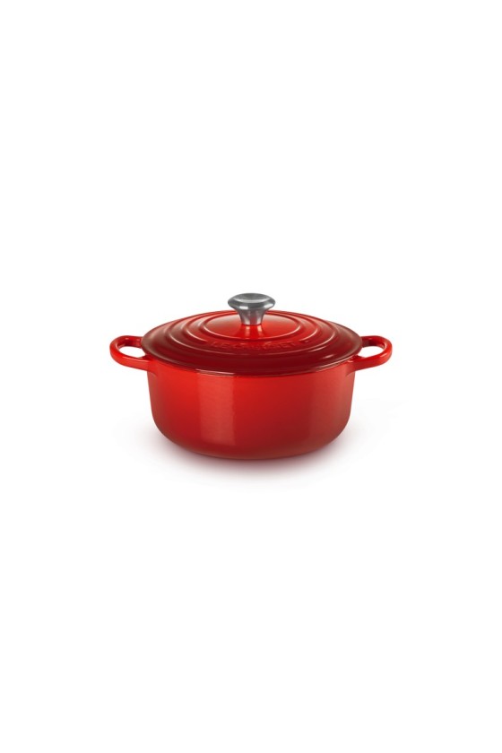 Le Creuset Braadpan Signature Kersenrood 20cm - 2,4L