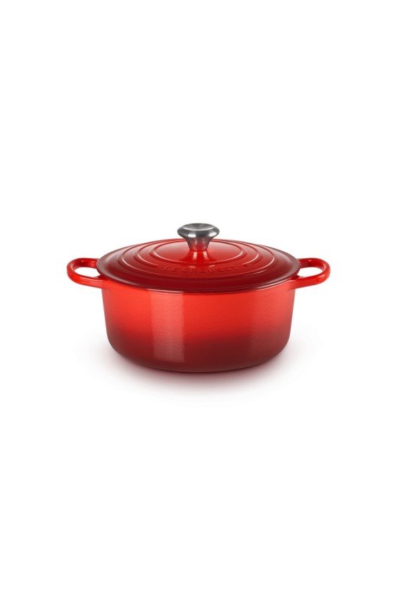 Le Creuset Signature braadpan 5,2 liter ø 26 cm gietijzer kersrood