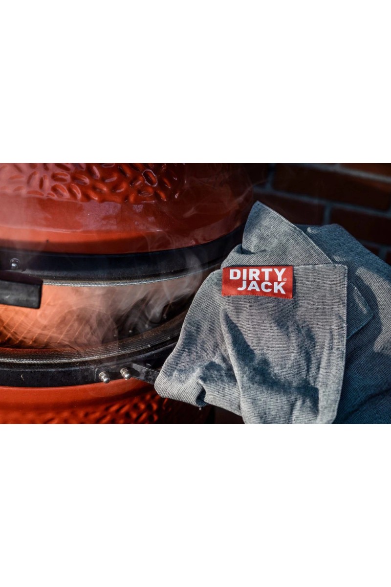 DIRTY JACK Kitchen Towel Charcoal - Red Label