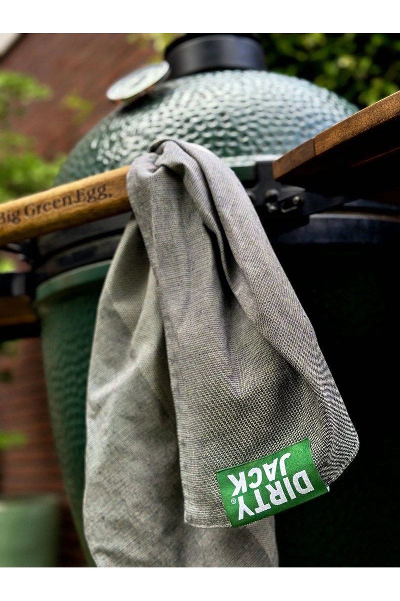 DIRTY JACK Kitchen Towel Charcoal - Green Label
