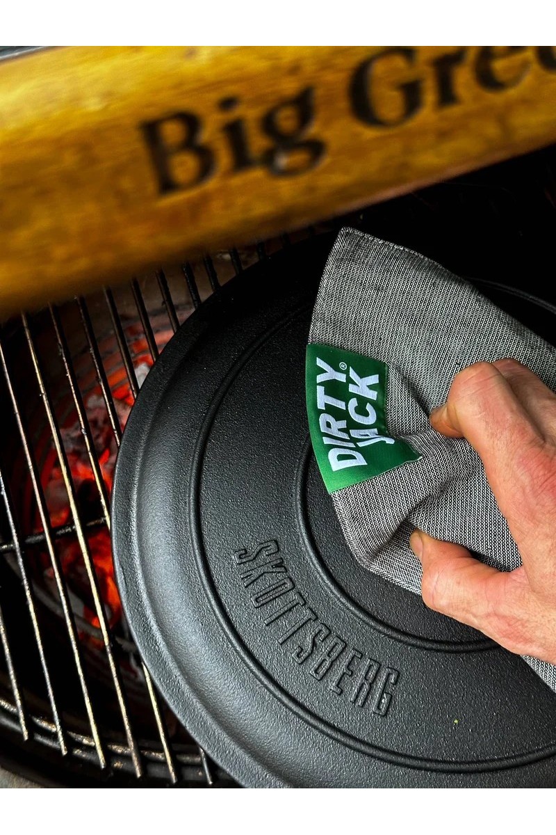 DIRTY JACK Kitchen Towel Charcoal - Green Label