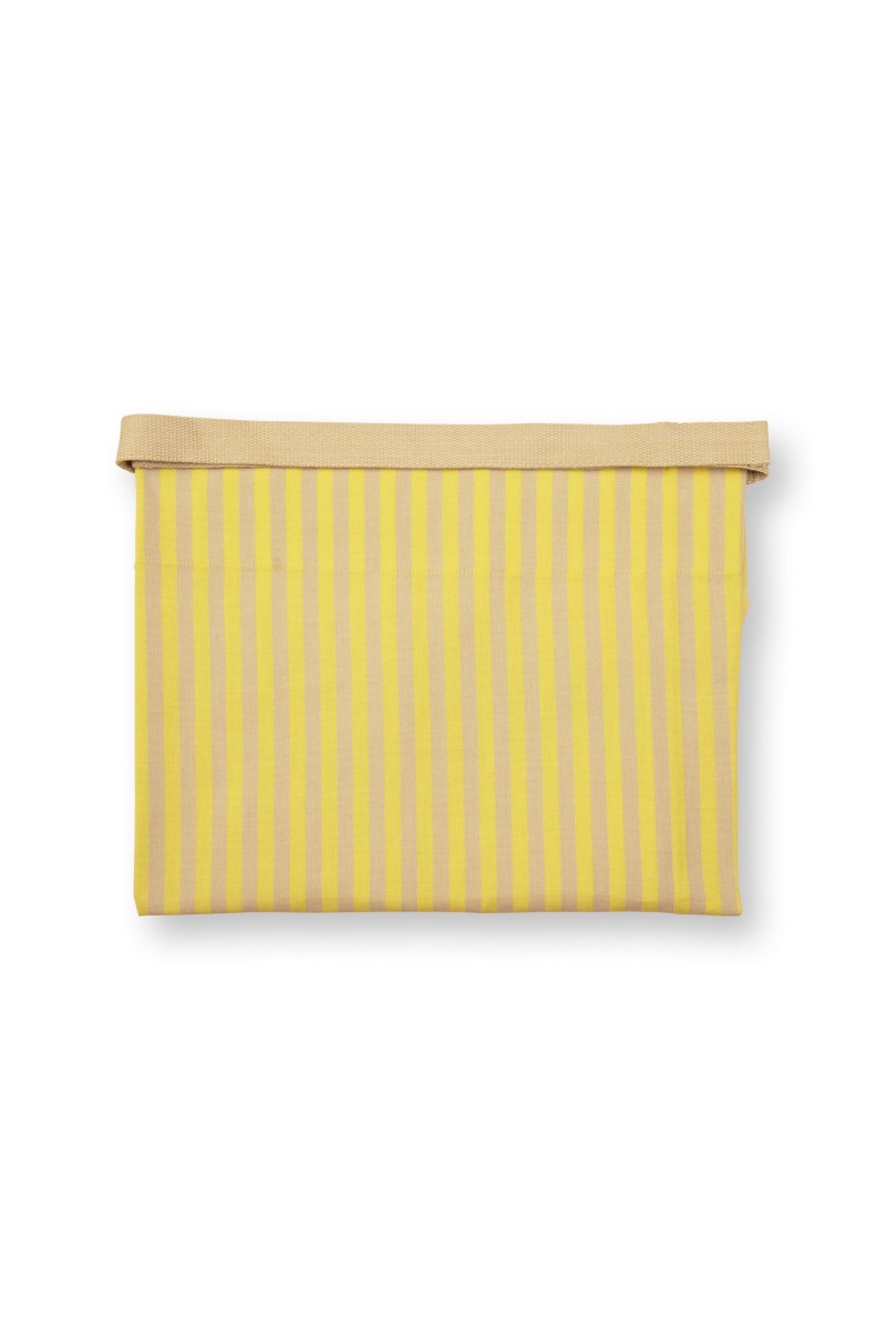 Pip Studio Stripes Keukenschort Geel