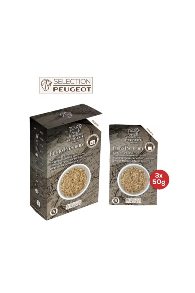 Peugeot Sel fumé Gerookt zout 150g Peugeot Sel fumé Gerookt zout 150g