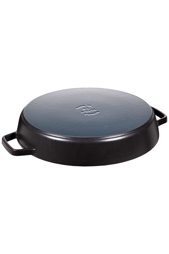 Staub Paellapan Zwart Gietijzer 34cm