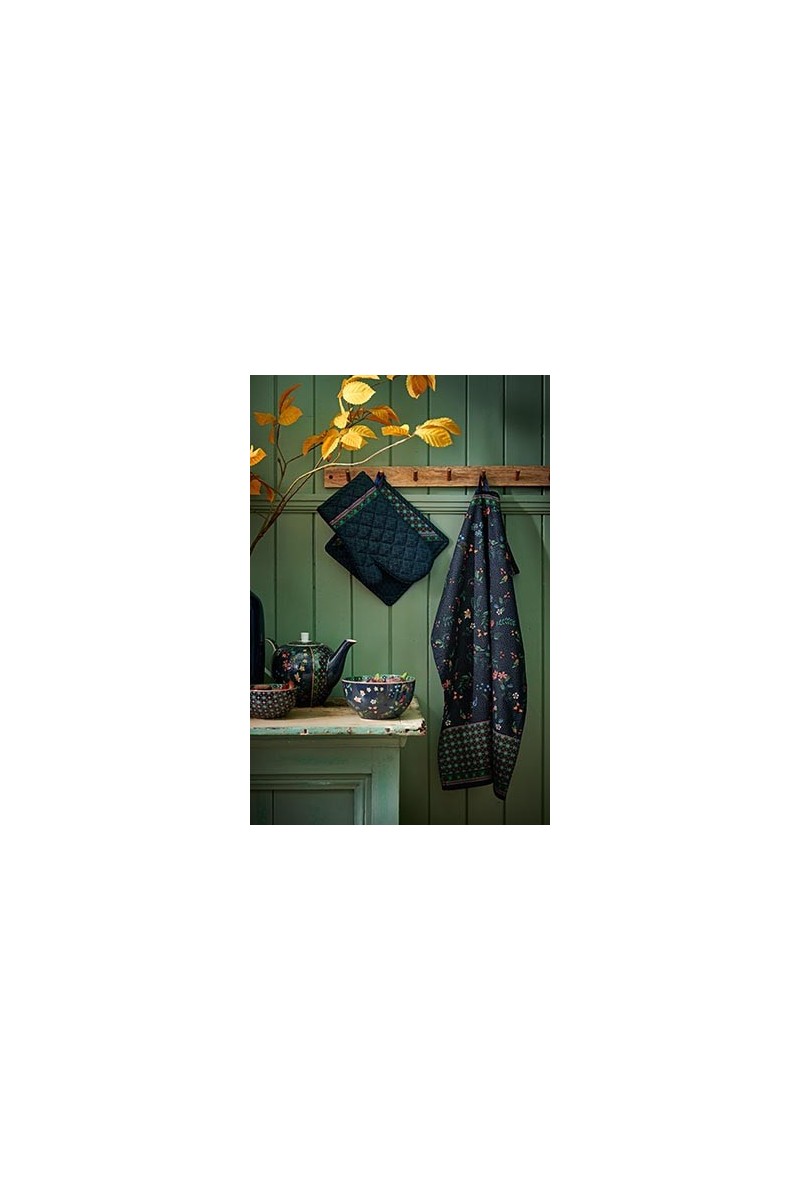 Pip Studio Berry Blues Keukenschort Blauw