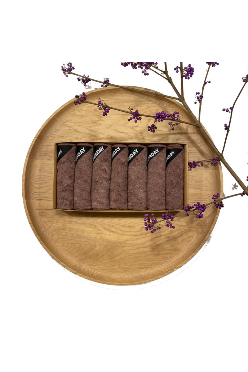 Klud Microvezel Vaatdoekjes Mauve 7-delig