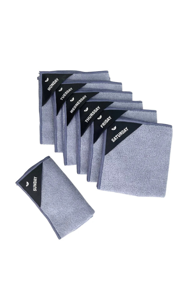 Klud Microvezel Vaatdoekjes Dusty Blue 7-delig