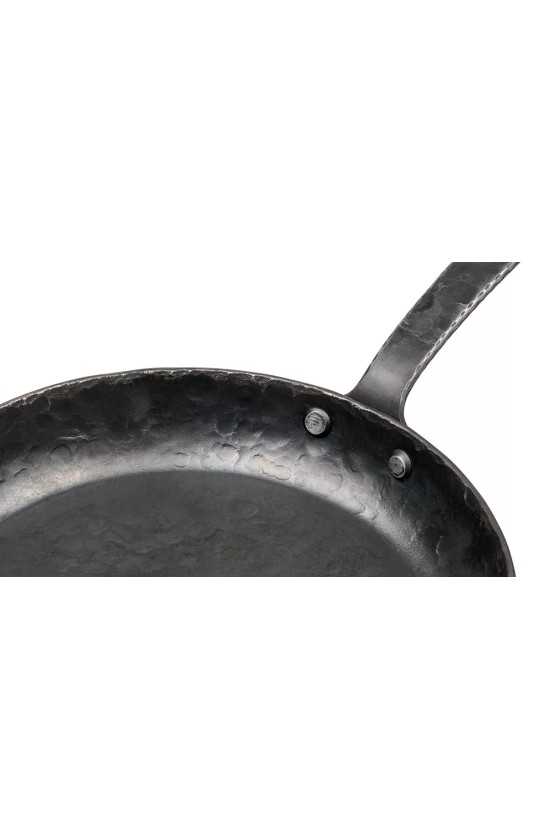 Forged Frying Pan - Veelzijdige Carbonstalen Pan voor Alle Kookplaten