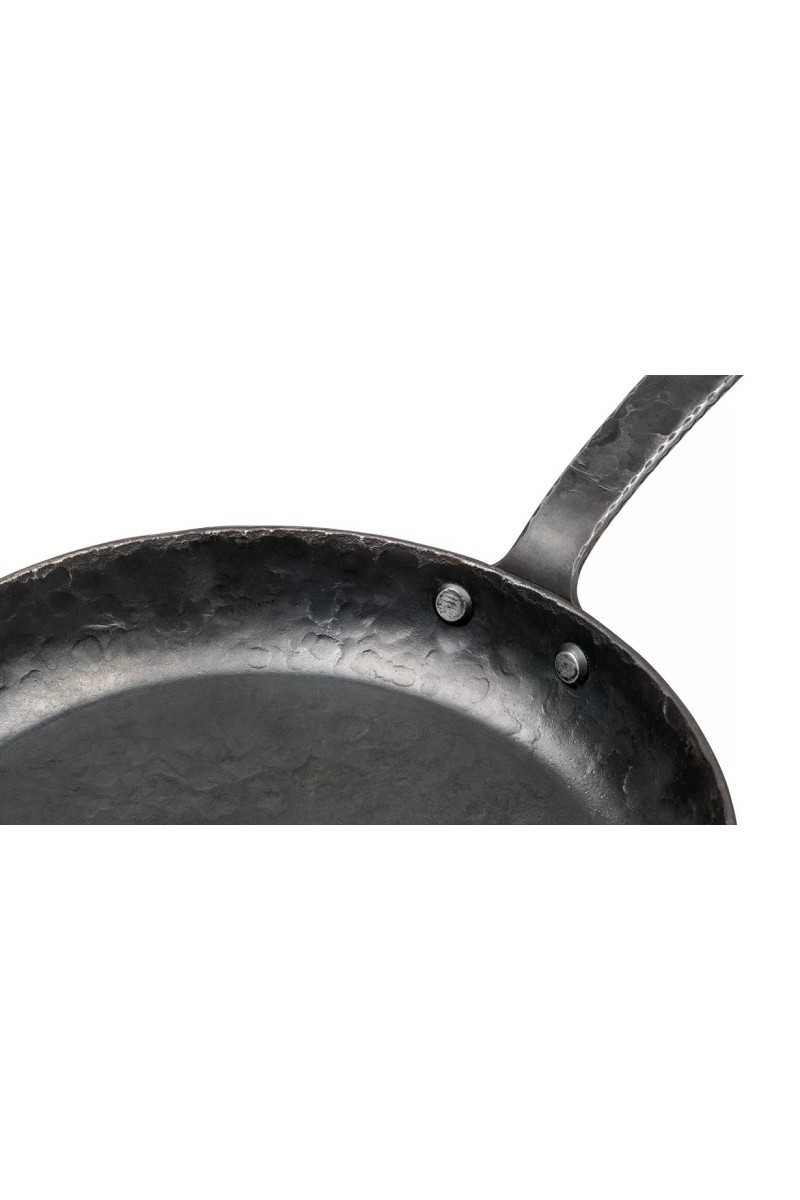 Forged Frying Pan - Veelzijdige Carbonstalen Pan voor Alle Kookplaten