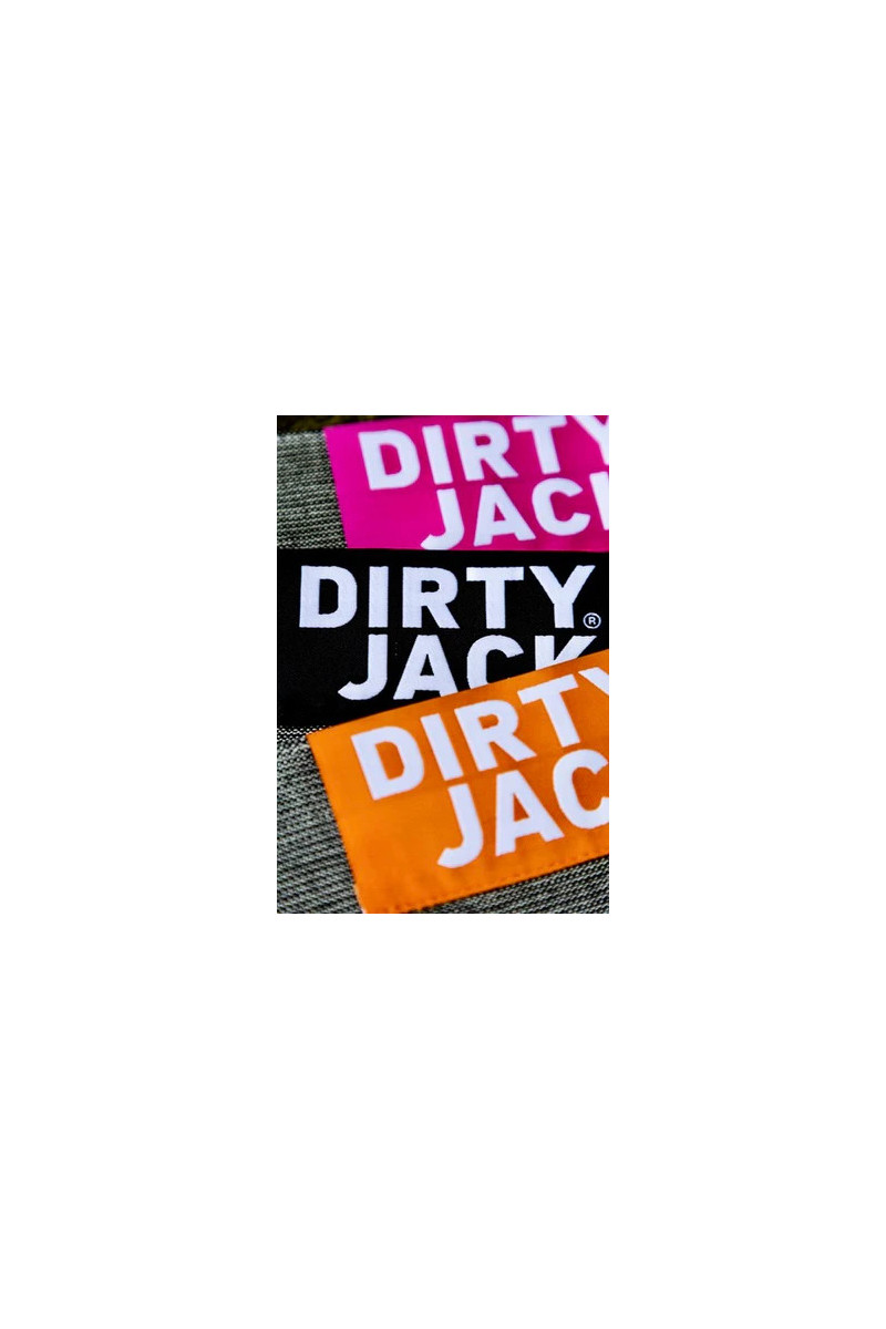 DIRTY JACK Kookdoek Charcoal - Orange Label