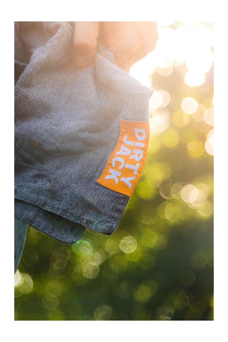 DIRTY JACK Kookdoek Charcoal - Orange Label