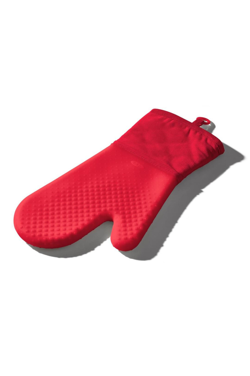 OXO Ovenwant siliconen, anti-slip rood