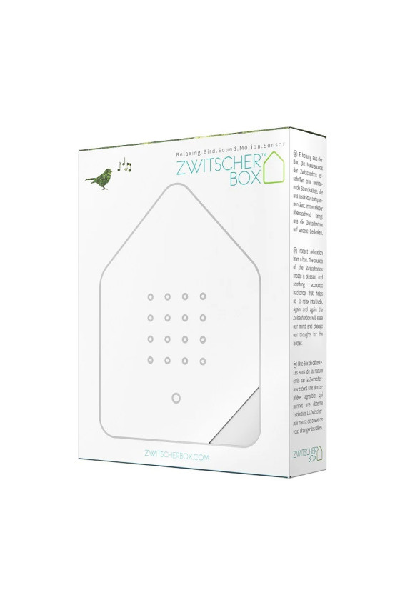 Relaxound Zwitscherbox Vogelhuisje White