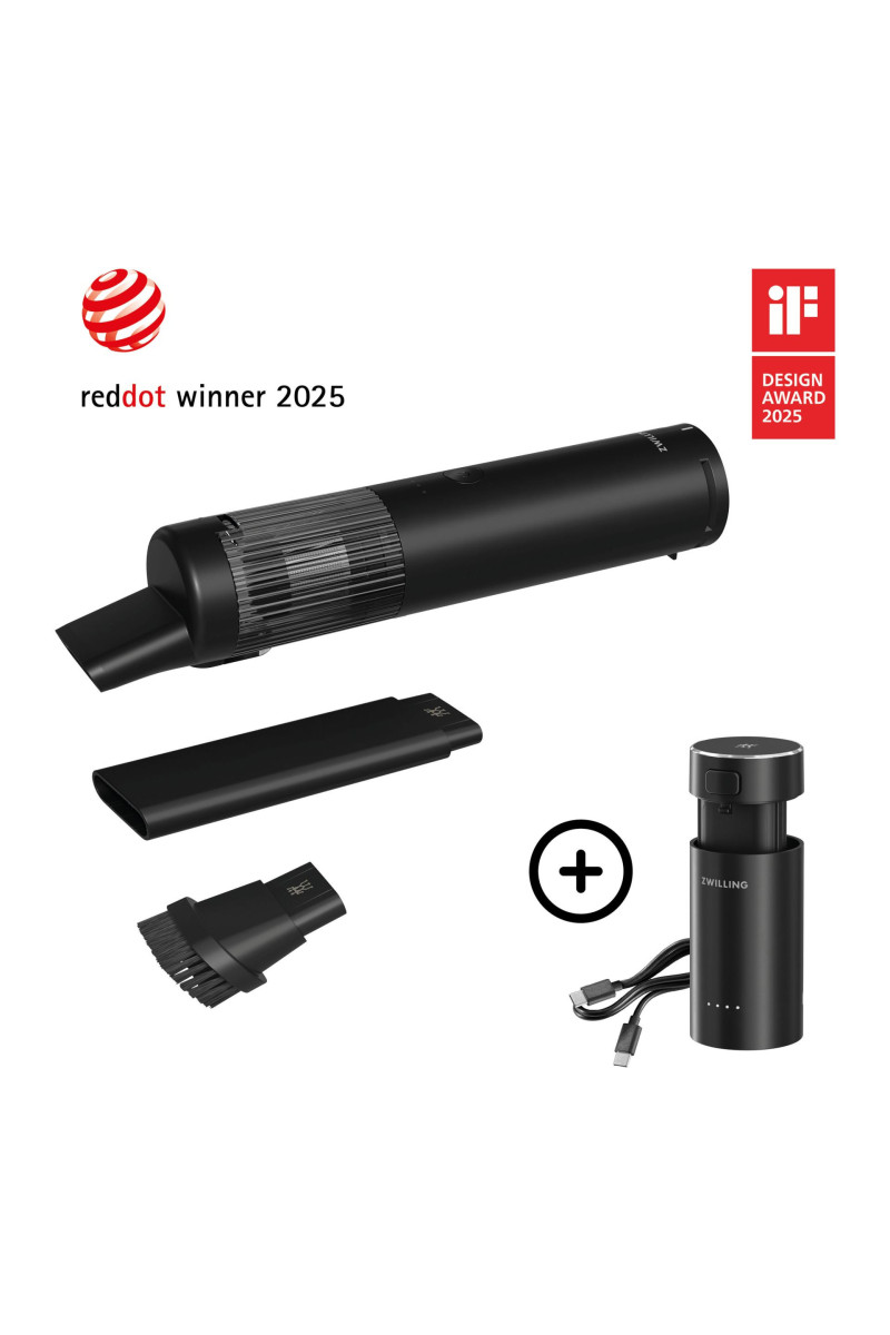 ZWILLING XTEND Draadloze kruimeldief startset, Startset inclusief batterij
