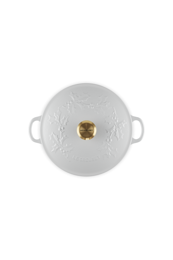 copy of Le Creuset Marmite "Holly" in Geëmailleerd Gietijzer