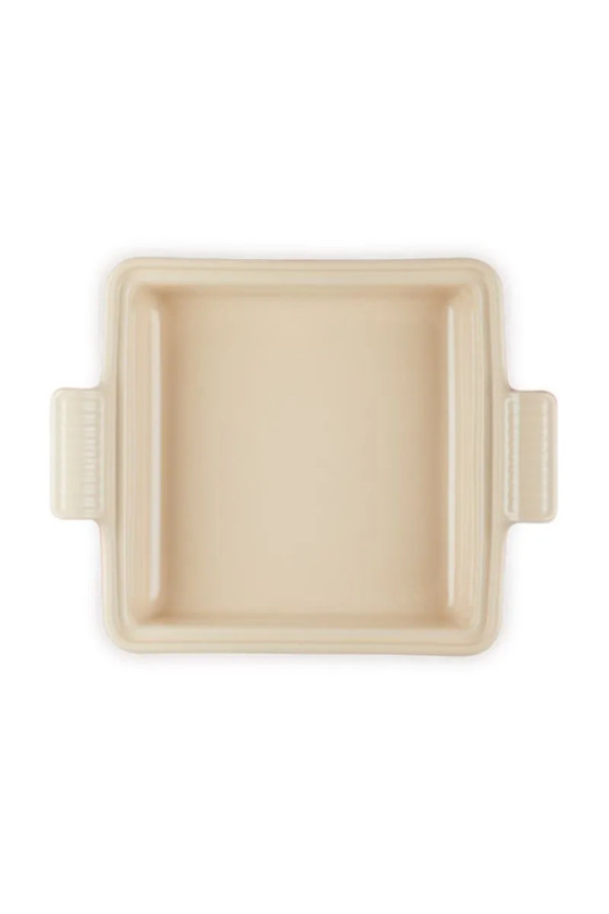 Le Creuset Heritage Ovenschaal met Deksel Vierkant, 23cm kersenrood