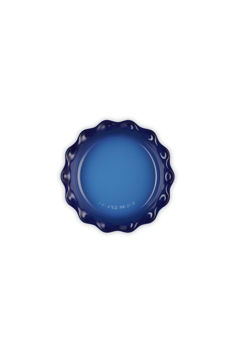 Le Creuset Heritage Deep Round Pie Dish, Azure