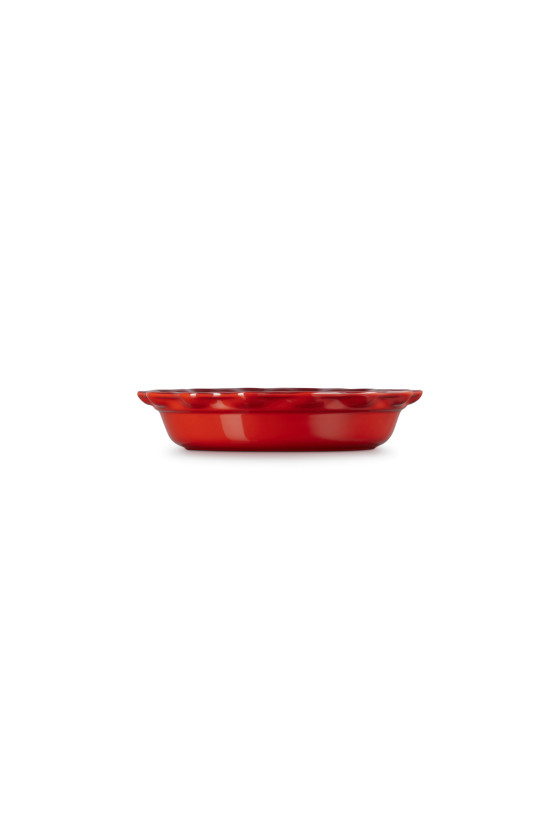 Le Creuset Heritage Deep Round Pie Dish, Cerise