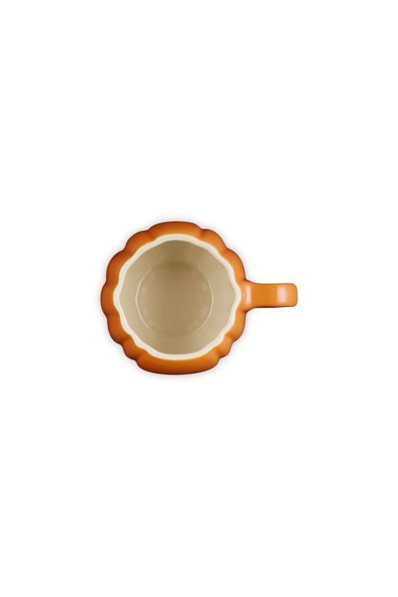 Le Creuset Pompoen Mok Cappuccino 0,4 liter Oranjerood