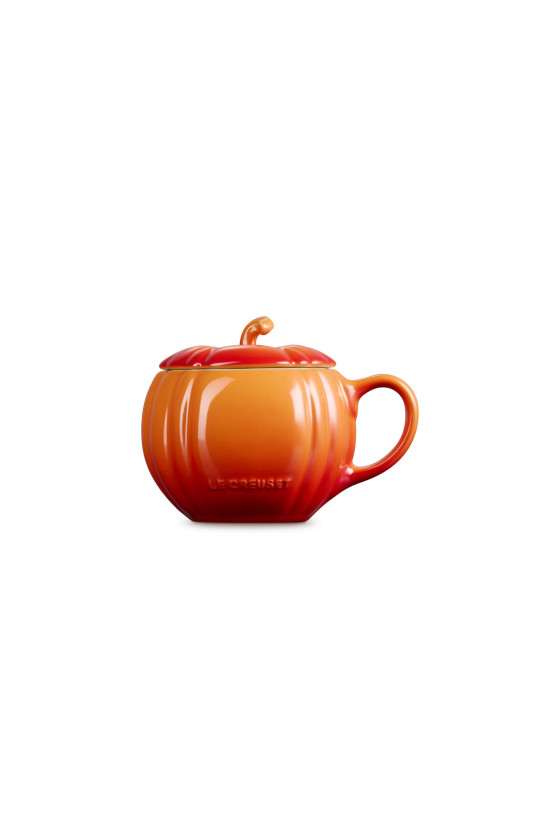 Le Creuset Pompoen Mok Cappuccino 0,4 liter Oranjerood