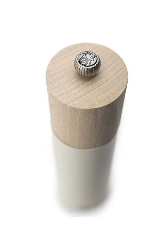 Peugeot Boreal manual salt mill 21cm feather white